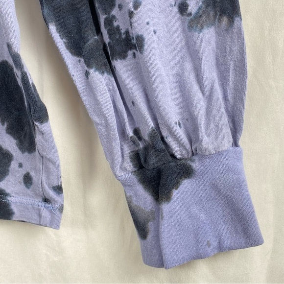 The Simpsons Treehouse of Horror Alien Tie-Dye Long Sleeve Shirt Size Medium - Picture 10 of 16